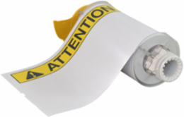 BBP 85 Industrial Vinyl Caution Labels, 7 Inch x 10 Inch, Outdoor Use, French