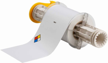 BBP85 Series Vinyl Labels, 4 Inch x 6 Inch, NFPA Diamond, Roll of 95 Labels