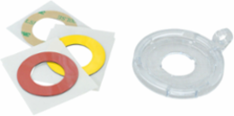 Push Button and E-Stop Lockout Device Attachment - Safety Cover Bases, Medium, 5/Pack