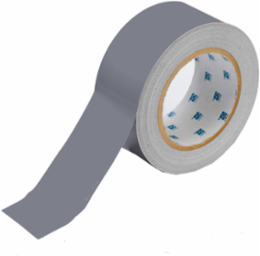 ToughStripe® Floor Marking Tape Roll - Polyester, Solid Color, Gray, 2" x 100'