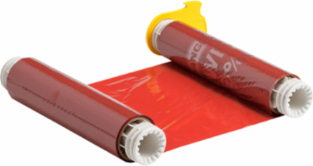BBP85 Series R10000 Printer Ribbon, 8.8 Inch W x 200 ft L, Red