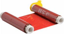 BBP85 Series R10000 Printer Ribbon, 8.8 Inch W x 200 ft L, Red