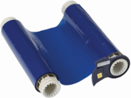 BBP85 Series R10000 Printer Ribbon, Blue, 8.8 Inch W x 200 ft L