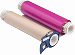 BBP85 Series R10000 Magenta Printer Ribbon, 8.8 Inch x 200 ft, Resin Formulation