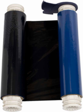 R10000 Printer Ribbon, 8.8 Inch W x 200 ft L, Black/Blue, Resin Formulation, 60 Labels