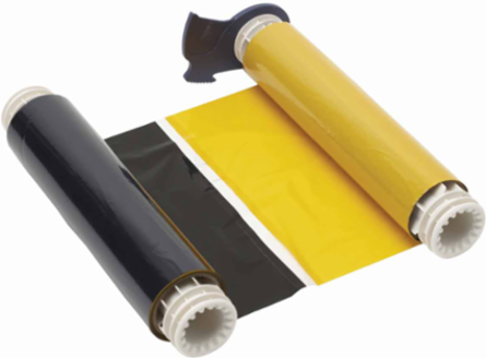 BBP85 Printer Ribbon 8.8 Inch W x 200 ft L, Black/Yellow, R10000 Series