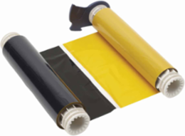 BBP85 Printer Ribbon 8.8 Inch W x 200 ft L, Black/Yellow, R10000 Series