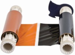 BBP85 2-Color Printer Ribbon, 6.25 Inch W x 200 ft L, Resin Formulation