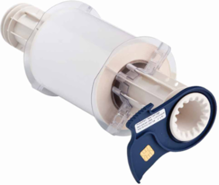 BBP85 Low Halide Polyester Labels 4 Inch x 50 ft, White, Durable, Chemical-Resistant