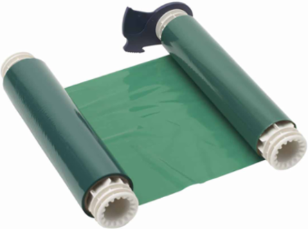 R10000 Printer Ribbon, Green, 6.25 Inch W x 200 ft L, Scratch Resistant