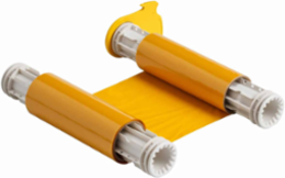 BBP85 Series R10000 Yellow Printer Ribbon, 6.25 Inch W x 200 ft L, Resin