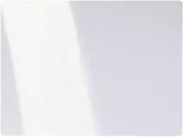 Blank Acrylic Sign, 4 Inch H x 6 Inch W, Clear, Pack of 10, Non-Reflective