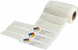 NFPA label, 1" H x 3.25" W, Roll of 100 Labels