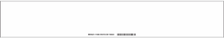 Slider Sign Inserts Sign, 4" H x 23.875" W x 0.06" D, Polystyrene