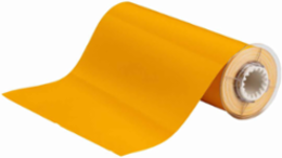 BBP®85 Series Adhesive Vinyl Labels - Yellow, 10 Inch x 14 Inch, Permanent Acrylic Adhesive