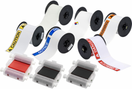B30 Series Safety Compliance Supply Kit with R10000 Ribbon, Includes 4" Labels