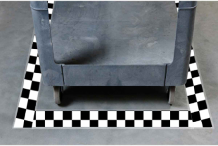 ToughStripe® Floor-Marking Overlaminate Roll, 1.125" x 100'