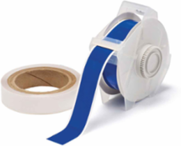GlobalMark Series ToughStripe Polyester Floor Marking Labels, 1.125" W x 100' L, Kit of 2 Rolls, Blue