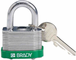 Key Retaining Steel Padlock - 5-Pin Cylinder, 0.75 Inch Shackle Clearance