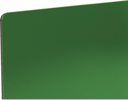 BradyGlo Exit Sign, Green, 9 Inch H x 15.75 Inch W, Wall Mounted, Glow in the Dark