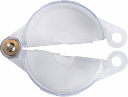 Gate Valve Lockout Device, Fits Valve Handles Diameter 1" to 2.5"
