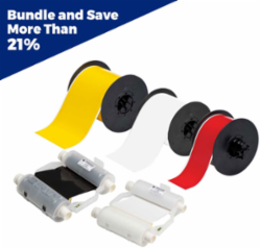 B30 Series Basic Starter Supply Kit - Small, Includes 2.25" Red Vinyl, 4" Yellow Vinyl