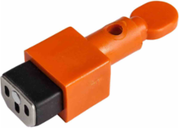 Detachable IEC Power Cord Plug Lockout