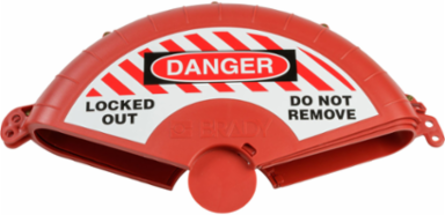 Collapsible Gate Valve Lockout Device, 13-18" Diameters