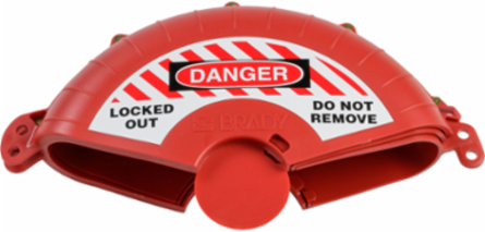 Collapsible Gate Valve Lockout Device, 7-13" Diameters