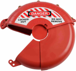 Collapsible Gate Valve Lockout Device, 7-13" Diameters