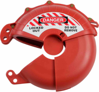 Collapsible Gate Valve Lockout Device, 3-7" Diameters