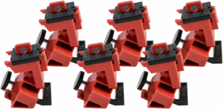 TAGLOCK™ Circuit Breaker Lockout Devices - 480/600V Clamp-On, 25/Pack