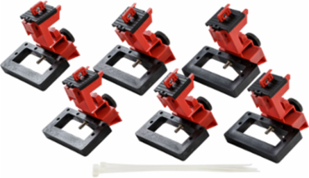 TAGLOCK™ Circuit Breaker Lockout Devices - Oversized, 6/Pack