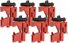 TAGLOCKâ„¢ Multi-Pole Circuit Breaker Lockout Devices - 50 Pack, 0.29 Inch Shackle