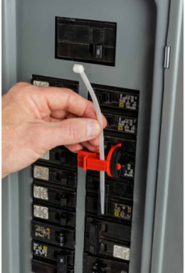 TAGLOCK Circuit Breaker Lockout Device - Multi-Pole, 2.10 Inch Depth, Fiberglass Reinforced Nylon