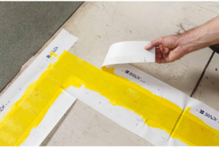 PaintStripe™: Stencil, 2" x 500', Polypropylene, Continuous Line