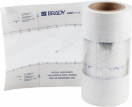 PaintStripe™: Stencil, 4 " x 100', Polyester, Continuous Line