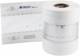 PaintStripe™: Stencil, 4 " x 500', Polypropylene, Continuous Line