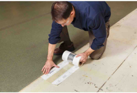 PaintStripe™: Stencil, 2" x 500', Polyester, Dashed Line