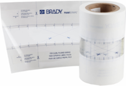 PaintStripe™: Stencil, 2" x 100', Polypropylene, Continuous Line