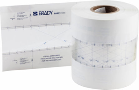 PaintStripe™: Stencil, 3 " x 500', Polyester, Continuous Line