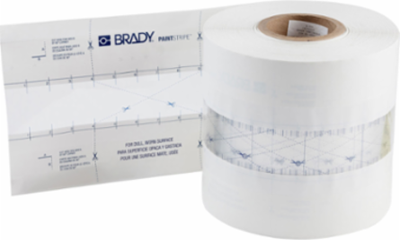 PaintStripe™: Stencil, 2" x 500', Polyester, Continuous Line