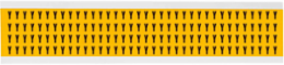 Vinyl Letter Labels, 0.375 Inch H x 0.25 Inch W, Black on Yellow, Outdoor Use