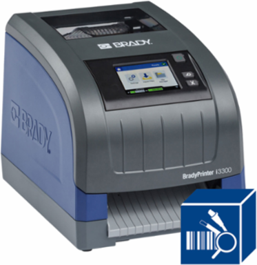 i3300 Industrial Label Printer, 4.015 Inch Print Width, 300 dpi, Auto Cutter
