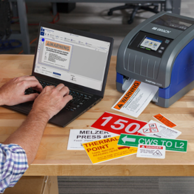 BradyPrinter i3300 Industrial Label Printer, 4.25 Inch Max Label Width, 300 dpi Resolution