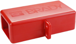BatteryBlockTM Lockout for Commercial Vehicles, Max Cord Dia 1.38 Inch, Red