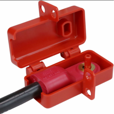 BatteryBlockTM Cable Lockout 0.94 Inch Max Cord Diameter, 24 Pack