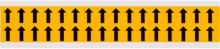 15 Series Vinyl Arrow Labels - 0.625 Inch H, Outdoor Use, 800 Labels/Pack