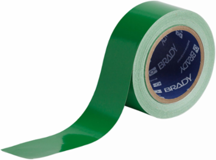 GuideStripe™ Floor Tape 2 in W x 100 ft L Vinyl Green