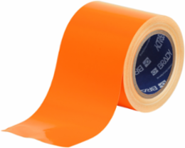 GuideStripe™ Floor Tape 4 in W x 100 ft L Vinyl Orange
